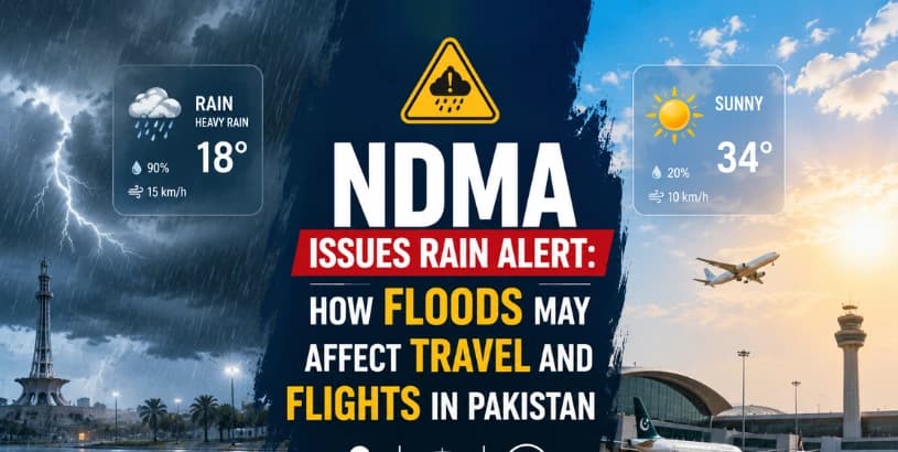 TripplannerPK Pakistan weather update today – NDMA rain alert